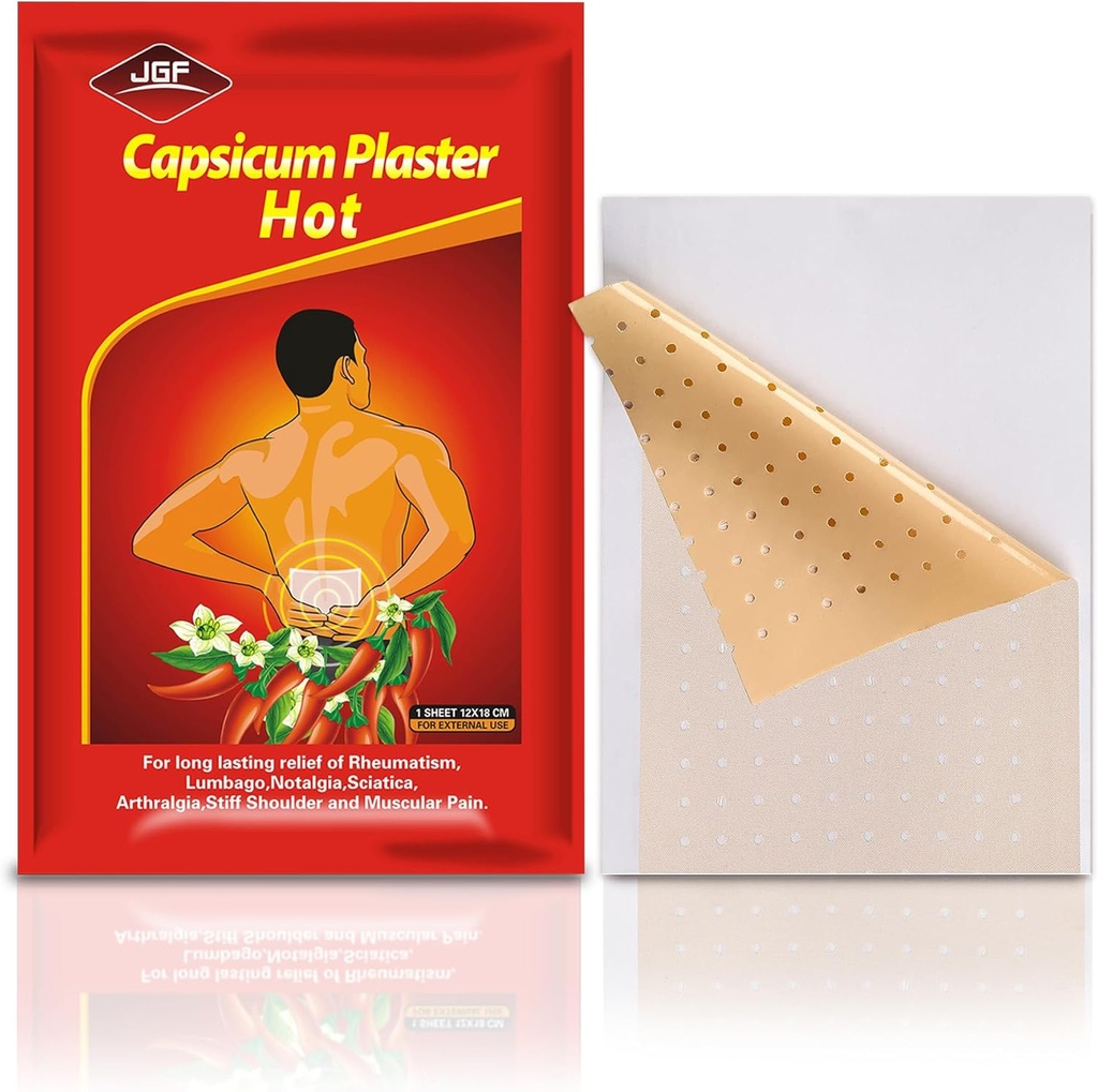 30 Conde Patches de Capsaicina,4.72"x7.08"