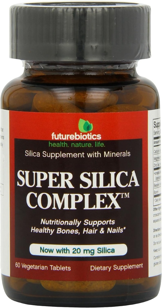 Complejo Super Silica, Veg-Tablets, 60-Count (Pack of 2)