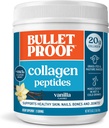 Péptidos de cuello de vainilla impermeable Polvo con aceite MCT, 14.3 onzas, proteína de colágeno de gran tamaño para la piel, el hueso y el soporte conjunto, aumento de pasto, sin hormonas adicionales, embalaje mayo Vary