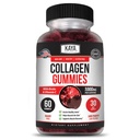 Kaya Naturals Collagen Gummies for Men &amp; Women Supplement ¦ Nature Made Gummies - 1000mg of Hydrolyzed Collagen, Vitamina C, Selenium & Biotin, Strawberry Flavor - 60 Condes Gummies