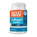 Polvo de vainilla impermeable con aceite MCT, 19g Proteína, 42.3 Oz, Tamaño del valor, péptidos de colágeno y ácidos aminoácidos para la piel sana, huesos y juntas