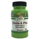 Fabricación diaria Nutra-A PlusTM (Vitamin A-Palmitate " Beta-Caroteno) 100 cápsulas vegetarianas