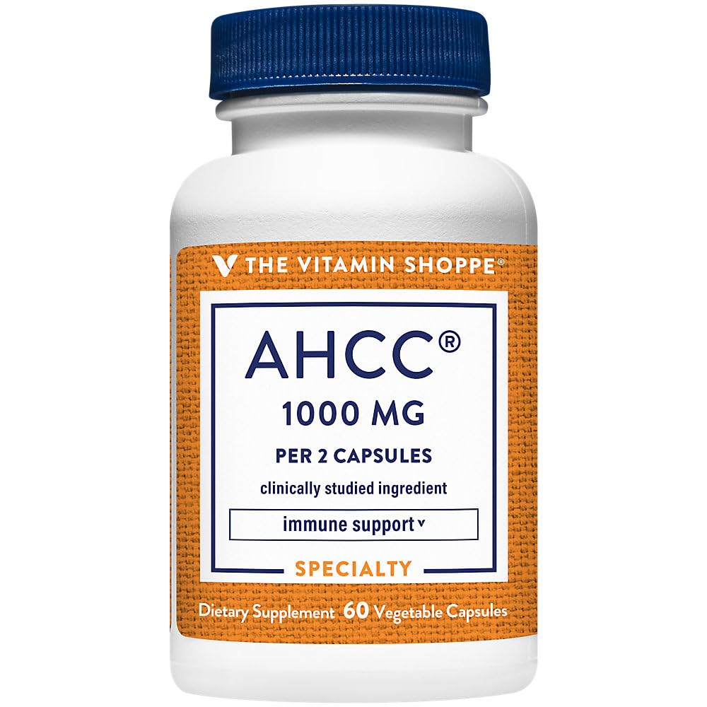 La Vitamina Shoppe AHCC - 500 MG - para Immune Support (60 Veggie Capsules)