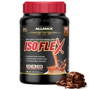 ALLMAX ISOFLEX Whey Protein Isolate, Chocolate - 2 lb - 27 Gramos de Protein Por Scoop - Zero Fat & Sugar - 99% Lactose Gratis - Gluten Free &amp; Soy Free - Aprox. 30 Serviciones