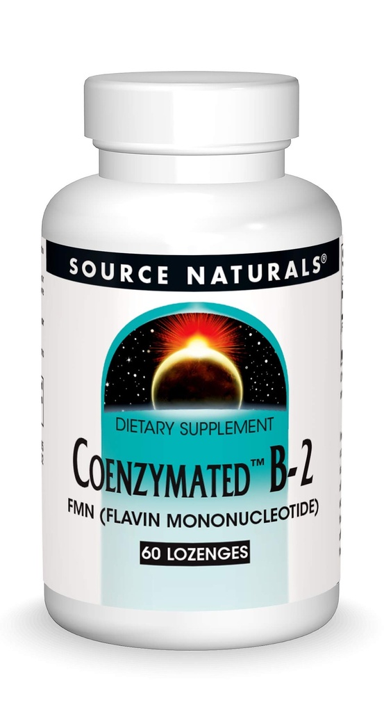 Fuente Naturales Coenzimated B-2 Lozenges 25mg, 60 Conde