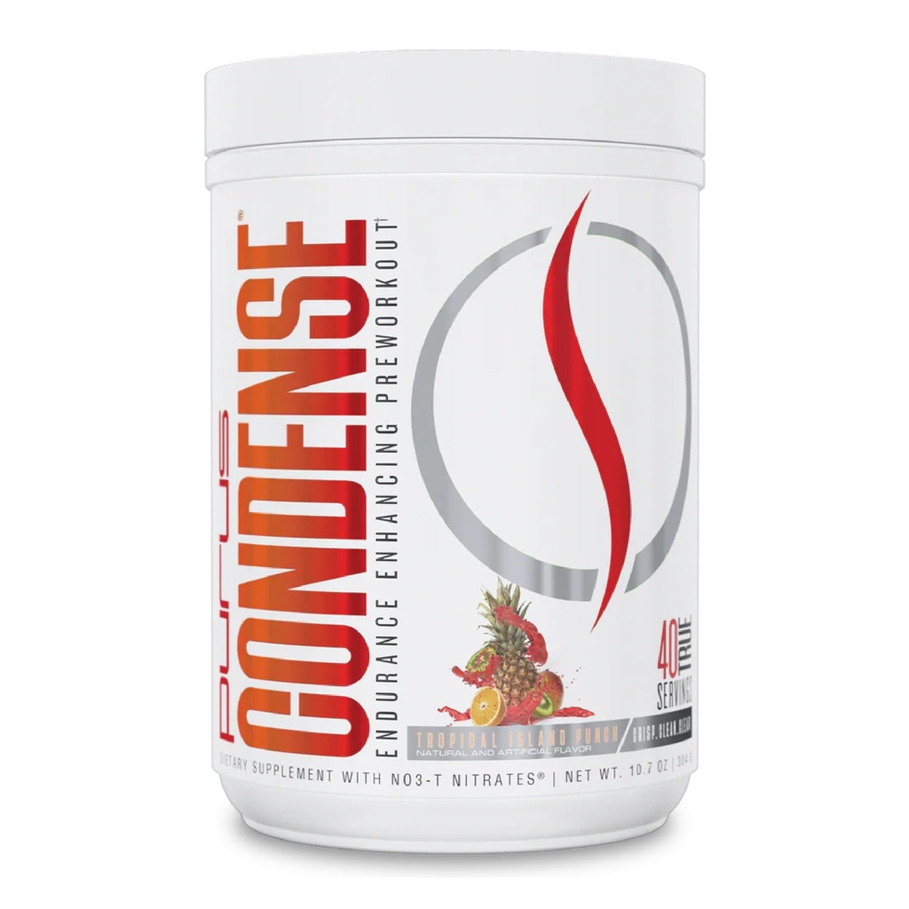 Púrpura laboratorios CONDENSE PreWorkout Powder, 40 servicios (Tropical Island Punch)