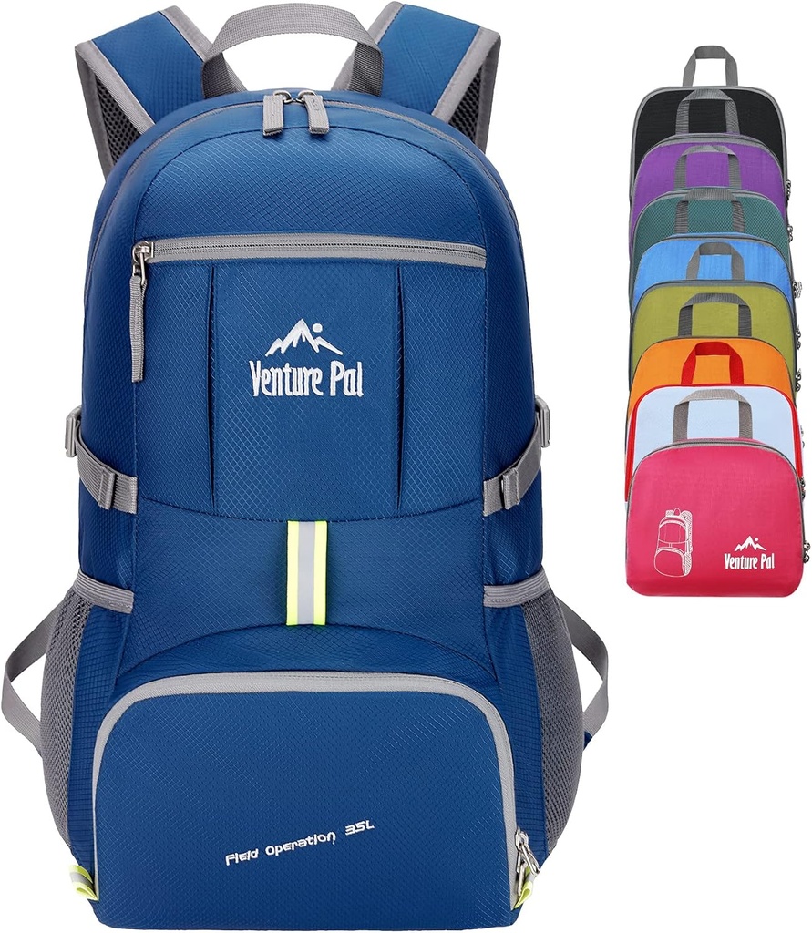 [BRSWG2Q6O55BMDL7] Venture Pal 35L Ultraligero Ligero Viajes plegables Camping Hiking Deportes al aire libre Mochila Daypack