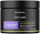 Gainful Get Lean Performance Boost, Green Tea Extract Fiber Supplement, Powder Drink Mix for Gut Health, FiberSMART from Cassava Root, High Fiber Antioxidant Rich Formula, Unflavored, 28 Servings