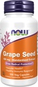AHORA Suplementos, semillas de uva 100 mg - Extracto estandarizado, Extracto altamente concentrado con un mínimo de 90% de polifenoles, con vitamina C, 100 cápsulas de veg