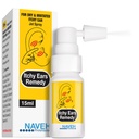 NAVEH PHARMA® Itchy Ears Remedy Ear Cleaning and Itch Relief Treats All Causes of Ear Itchiness ¦ Jet Spray for Eczema Treatment & Clogged Ear Relief TEN Ear Wax Removal & Ear Drops Wash (0.5 Fl Oz)