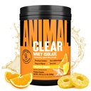 Polvo de proteína claro Whey Isolate - fácil de digerir y mezclar, 5g BCAA, deliciosamente jugosa, refrescando cualquier momento bebida para hombres y mujeres, Piña naranja 500g (20 servidos)