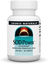Fuente Natural SOD Power As Glisodin, Superoxide Dismutase, Dietary Supplement 250mg - 30 Tablets