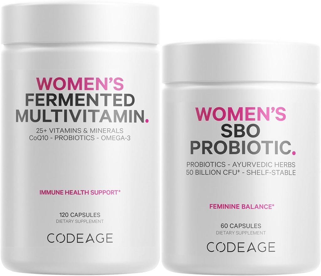 Codeage Women’s Multivitamin Agrupación: Las vitaminas diarias probióticas de la mujer Fórmula " Mujeres
