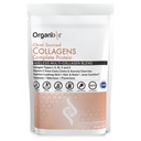 Organixx Collagen Peptides Polvo con vitamina C, Tipos I, II, III, V, X Collagen hidrolizado, Pelo, Nail, Skin, Bone & Joint Health, Aging Support, Clean Sourced, Gluten Free, Unflavored, 20 Servings