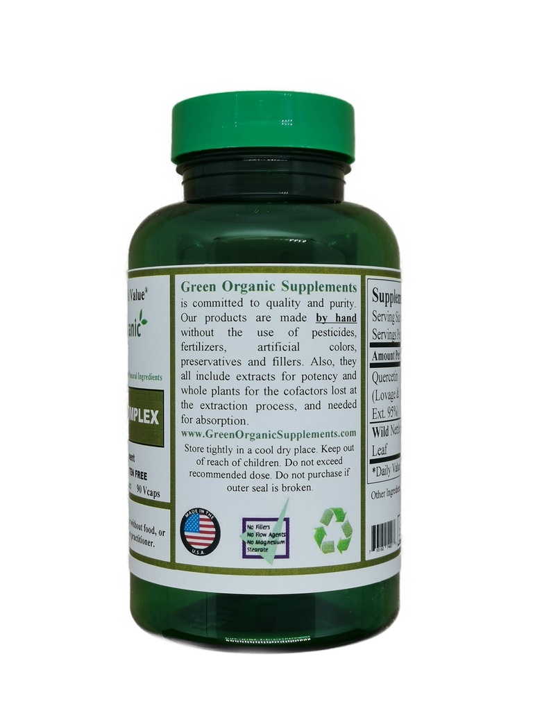 Green Organic Supplements PMS, Mood Enhancer, Hormonas, Hot Flashes (Pack of 1)