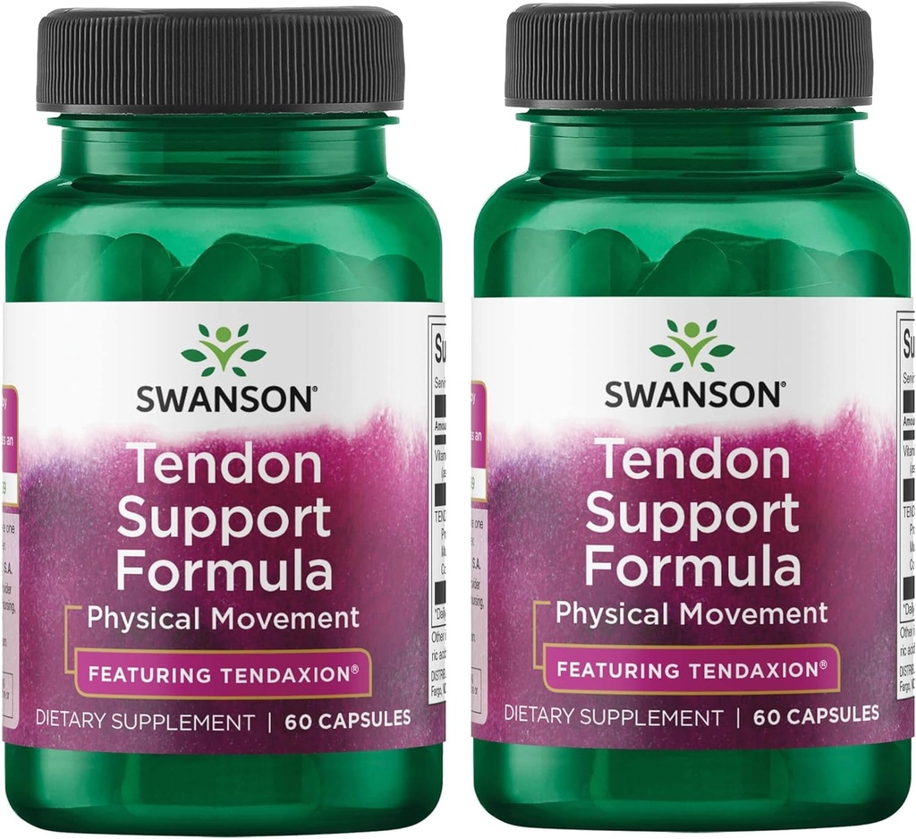Swanson Ultra Tendon Support Fórmula - Tendaxion 60 Caps 2 Pack