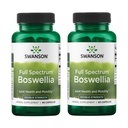 Swanson Double Strength Boswellia-Herbal Supplement Promoting Joint Support-Ayurvedic Herb for Joint Flexibility & Mobility Support-Made w/Boswellia Serrata Resin-(60 Capsules, 800mg Cada uno) 2 Pack