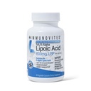 IMMUNOVITES Stabilized R-Alpha Lipoic Acid ((True))) 600mg por Serving [[High Potency ' up to 40x increased Absorption]] (Na R-ALA) (Na R-LA) (Na R-Lipoate) (1 Bottle)