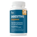 Dr. Tobias Digestive Enzymes with Amylase, Bromelain, Lipase, Lactase, Protease, Papain &amp; More, Digestion Supplement with 18 Enzymes for Digestion and Gut Health, 30 Capsules, 15 Servings