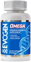 Evogen oleo de pescado omega de alta calidad omega-3 Suplemento Silencio general Wellness TEN EPA & DHA TEN 90 Softgels