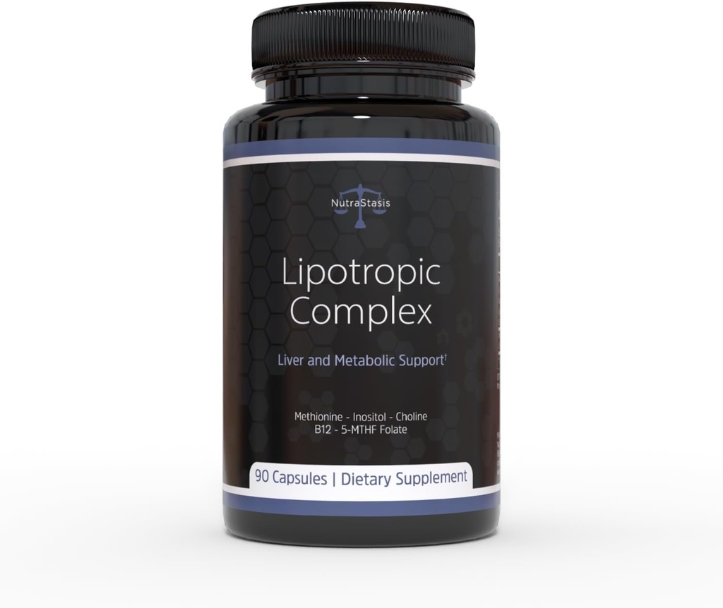 Complejo Lipotropic MIC B12 - Metilada B12, B9, Inositol Choline Methionine - Liver Support " Detox, Metabolismo Support, Pérdida de peso, Saldo hormonal
