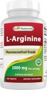 Mejores Naturales L-Arginina 3000mg Por Serving - 240 Tabletas - Grado Farmacéutico - No GMO & Gluten Gratis - Made in The USA
