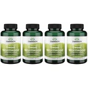 Swanson Sweet Wormwood - May Promote GI Gut Health, Microbial Balance & Digestive Health Support - Herbal Supplement with Artemisininin - (90 Capsules, 425 mg cada uno) 4 Pack
