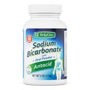 De La Cruz Pure Sodium Bicarbonate Powder – Baking Soda & Baking Powder Aluminium Free Antacid for Heartburn " Indigestion – Packed in USA – 4 OZ.