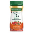 Bounty Vitamina D 5000 UI Gummies, Vitamina D3 Alta Potencia Apoyo Inmunitario &amp; Bone Health Suplemento, 5000 UI en 1 Gummy, Sabor de Fresa, 2 meses Suministro, 60 Gummies vegetarianas para adultos