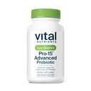 Hiperbióticos Nutrientes Vitales Pro-15 Probióticos Avanzados para Mujeres y Hombres TENIDO 15 Estrenos + Kiwifruit TEN clínicamente Estudiados Probióticos Diarios para la Salud Digestiva, Gas, " Bloating TEN 60 Tablas Vegan