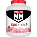 Muscle Milk Genuine Protein Powder, Strawberries 'N Crème, 32g Protein, 4.94 libras
