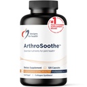 Diseños para la salud ArthroSoothe - Ácido Hialurónico, Glucosamina, MSM, Mussel Lipped Verde, Turmeric + Más para ayudar a apoyar la función conjunta saludable - Suplemento no GMO para adultos (120 cápsulas)