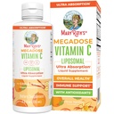 MaryRuth's Megadose Liquid Vitamina C Liposomal Silencio 500 mg Por Serving  Ultra Absorption Silencio Antioxidante Apoyo ← Formación Collagen ← Vegan  Gluten Free ← Sugar Free Silencio 7.6 Oz Silencio 30 Servimientos