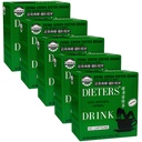 Tea Detox Tea del tío Lee con Senna Laxative, Constipation Relief for Adults, Supports A Healthy Weight, Caffeine-Free Herbal Tea Bags, 30 Count (Pack of 5)