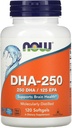 AHORA Alimentos DHA-250, 120 Softgels