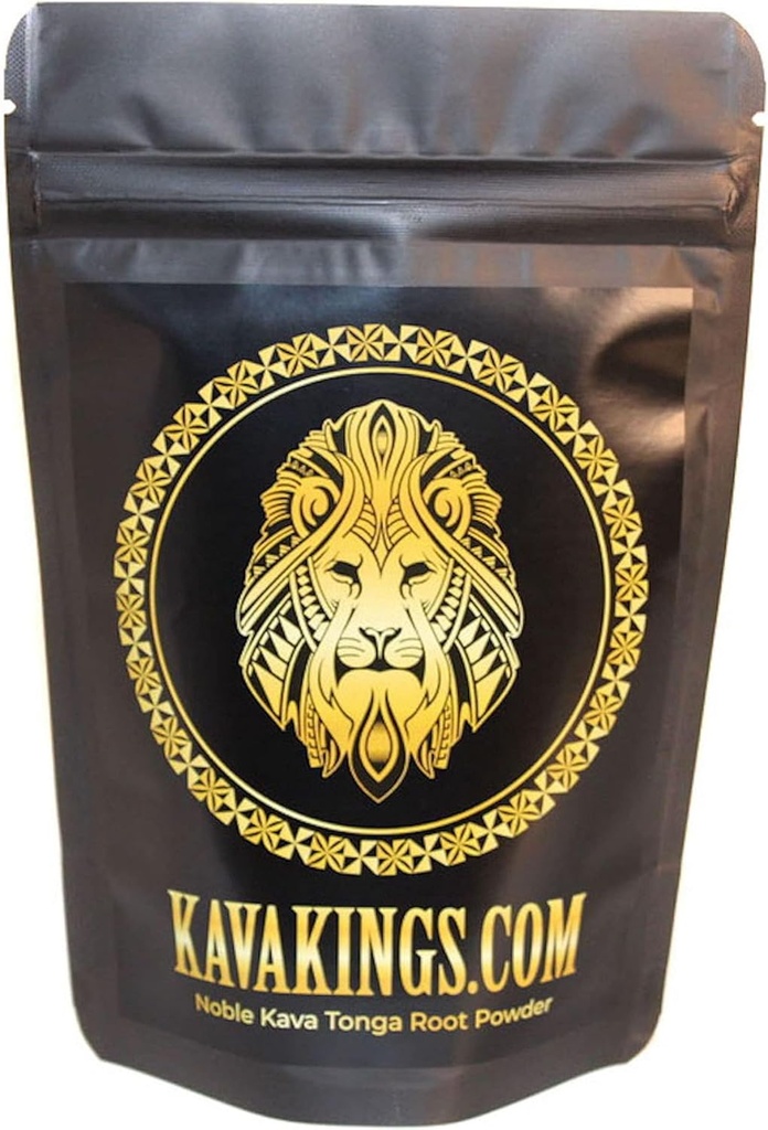 Kava Kings Kava Root Powder-Noble Kava 8 oz-Naturalmente Fuente de ‘EUA, Tonga