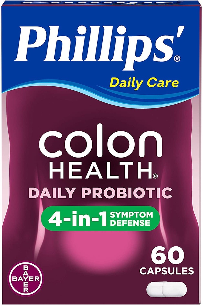 Los Cápsulas Probióticas de Phillips, 60 Conde