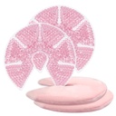 Hot/Cold Breast Gel Bead Ice Packs Breast Cooling/Heat Pads Relief for Breastfeeding, Nursing Pain, Mastitis, Engorgement, Swelling, Plugged Ducts ← Boost Milk Let-Down & Production,2 Pack (Pink)