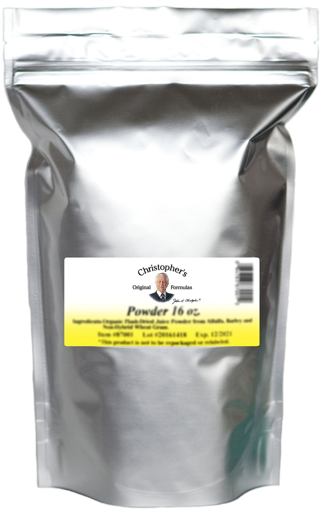 Christopher's Original Formulas Fen LB Powder – 16 oz Traditional Herbal Lower Bowel Blend, Plant-Based Powdered Botanical Formula, Classic Digestive Herbal Combination by Dr. Christopher’s