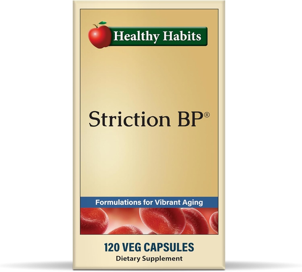 Acciones saludables StrictionBP Box 120 Veg Capsules