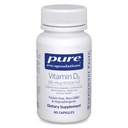 Encapsulaciones puras Vitamina D3 250 mcg (10.000 UI) - Suplemento de Bono de Apoyo, Conjunto, Breast, Corazón, Colon &amp; Immune Health - con Vitamina Premium D - 60 cápsulas
