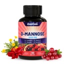 Suplemento D-Mannose – 1000mg cápsulas con arándano, vitamina C, Hibiscus " Dandelion Extract, Apoyo a la salud urinaria, D Mannose " Cranberry Capsules, 90 Conde