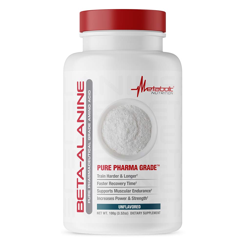 Metabolic Nutrition Beta Alanine, 100 Grams, Powder