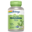 SOLARAY Fenugreek Semilla 1240 mg, Healthy Digestion Support and More, Vegan and Lab Verified for Quality, 90 Servings, 180 VegCaps