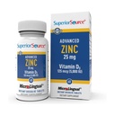 Alta Fuente Advanced Zinc 25 mg - Incluye Vitamina D3 5.000 UI - Suplemento Premium de Apoyo Inmunitario para Hombres " Mujeres - Sin gluten " - 60 Tabletas Dissolvables MicroLinguales