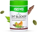 OZIVA Fundada en la planta DHT Blocker Capsules Anterior 60 Conteo Silencioso con Stinging Nettle, Beta Sitosterol, Pumpkin Seed, Pine Bark for Hairfall Control & Follicle Stimulation (60 Conde)