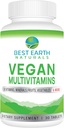 Best Earth Naturals Vegan Multivitamínicos con 80 Nutrientes Clave para Well-Being y Vitality 30 Conteo