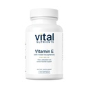 Nutrientes vitales Vitamina E con tocoferoles mixtos ← Potente Antioxidante Vitamina E Suplementos de Apoyo a la Salud Cardiovascular* TEN Gluten y Dairy Free ← No-GMO Silencio 100 Softgels