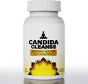 Candida Cleanse Detox for Women &amp; Men Advanced Probiotic &amp; Herbal Fórmula - 60 piezas Natural Gentle Gut &amp; Digestive Support