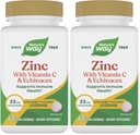 Camino de la Naturaleza Zinc Lozenges con Vitamina C &amp; Echinacea, Immune Support*, Wild Berry Flavored, 60 Lozenges (Pack of 2)
